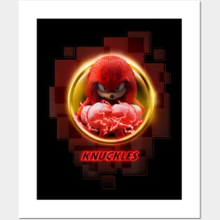 Knuckles - Echidna Warrior - Sonic the Hedgehog Posters and Art